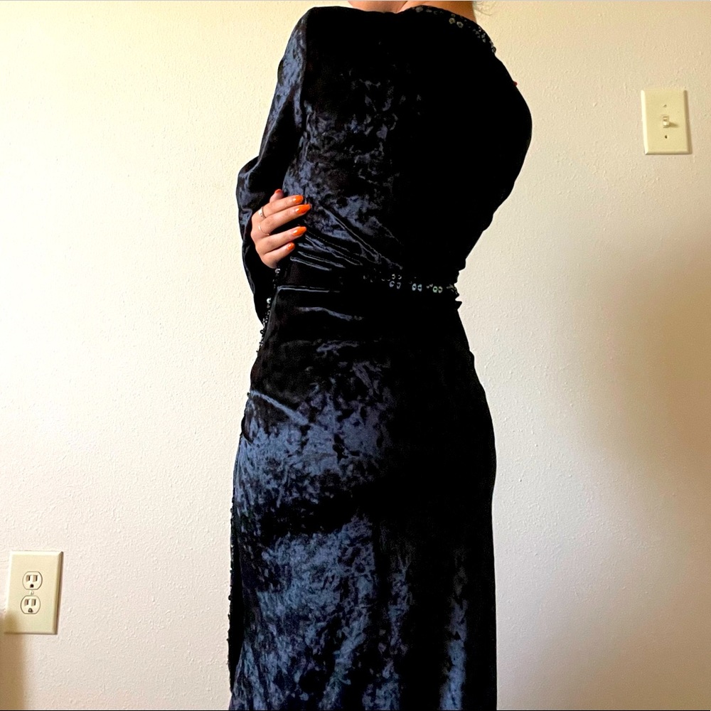 Black Velvet Cardigan